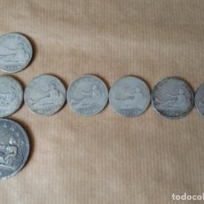 Monedas de España: MONEDAS 1ª REPÚBLICA ESPAÑOLA DE 2 PESETAS AÑOS 1869 1870 Y DE 5 PESETAS 1870. Lote 351054214