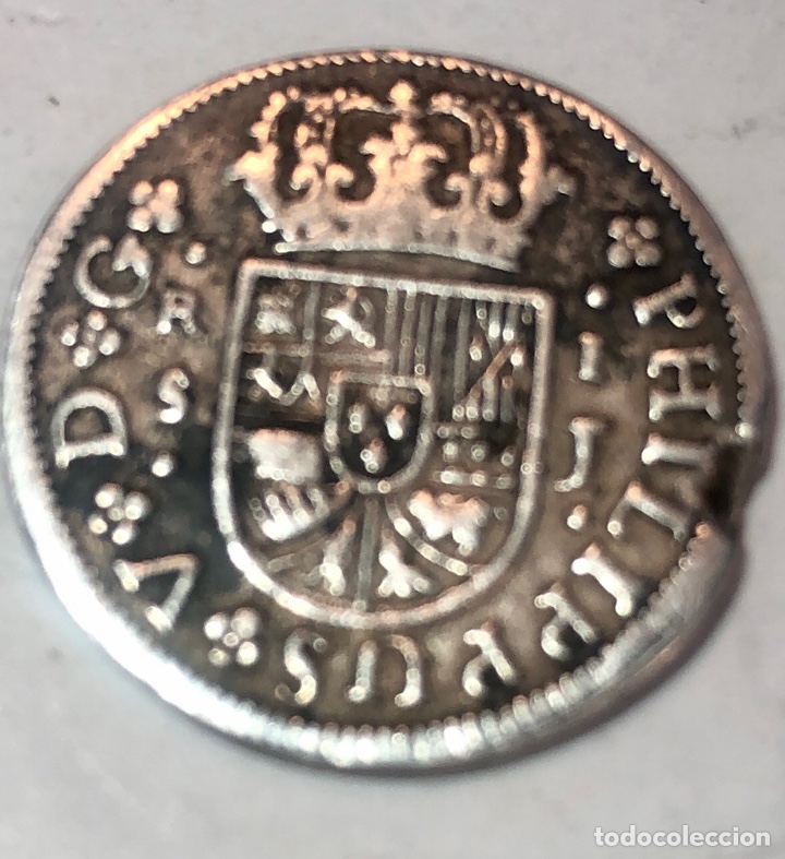 Monedas de Espa&ntilde;a: 1 Real 1726 Sevilla J - Foto 1