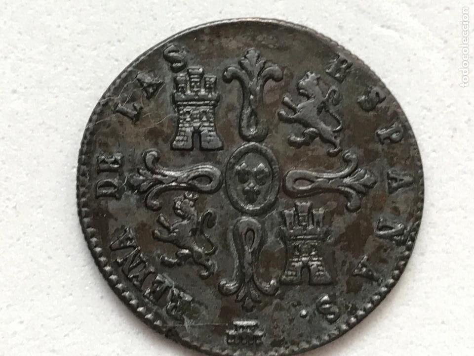 Monedas de Espa&ntilde;a: Isabel II 8 Maravedis Segovia 1837. - Foto 18