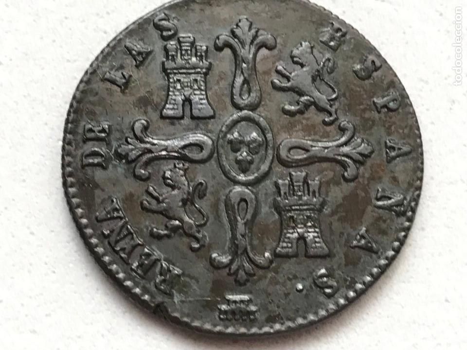Monedas de Espa&ntilde;a: Isabel II 8 Maravedis Segovia 1837. - Foto 19