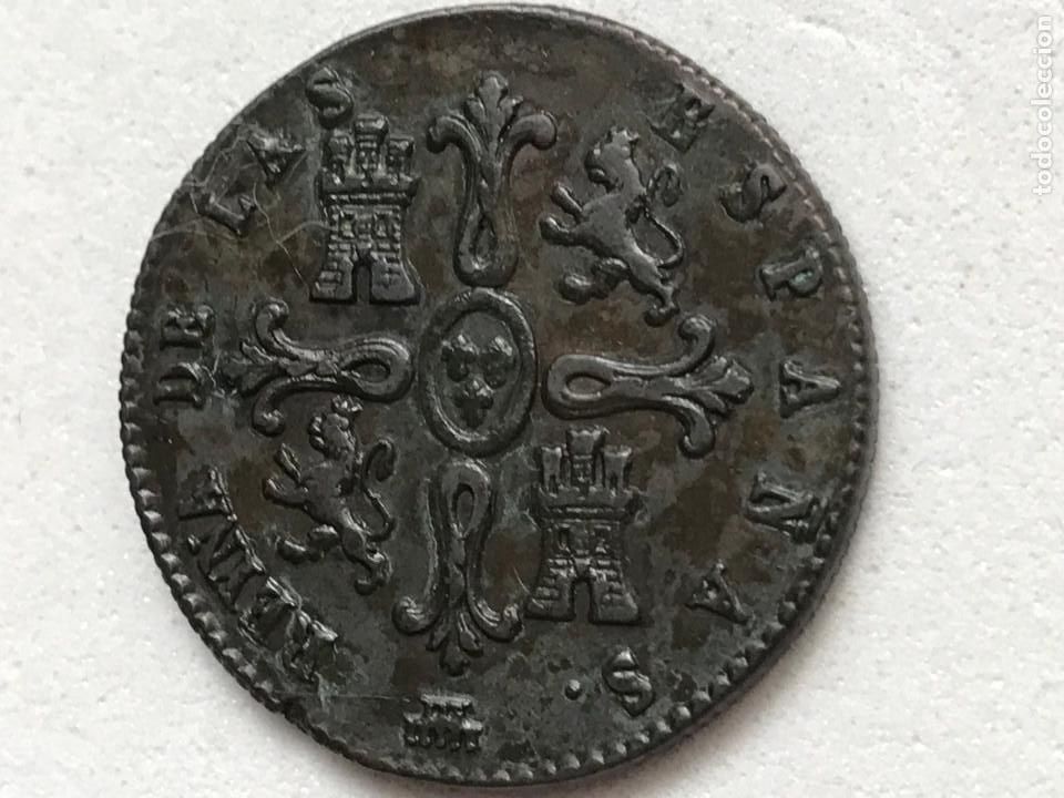 Monedas de Espa&ntilde;a: Isabel II 8 Maravedis Segovia 1837. - Foto 20