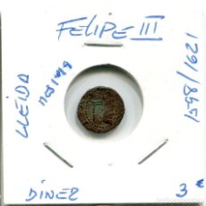 Monnaies d'Espagne: DINER FELIPE III AÑO 1598/1621 LLEIDA ( MES1419 ). Lote 352795769