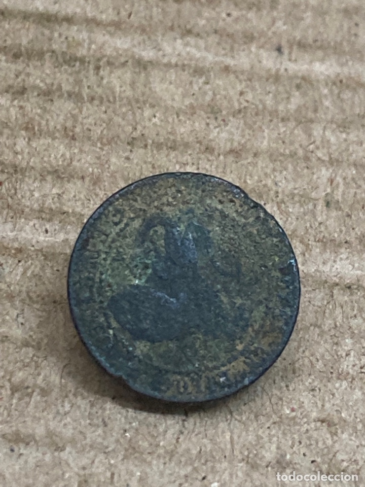Monedas de Espa&ntilde;a: Moneda de un c&eacute;ntimo 1870 - Foto 2