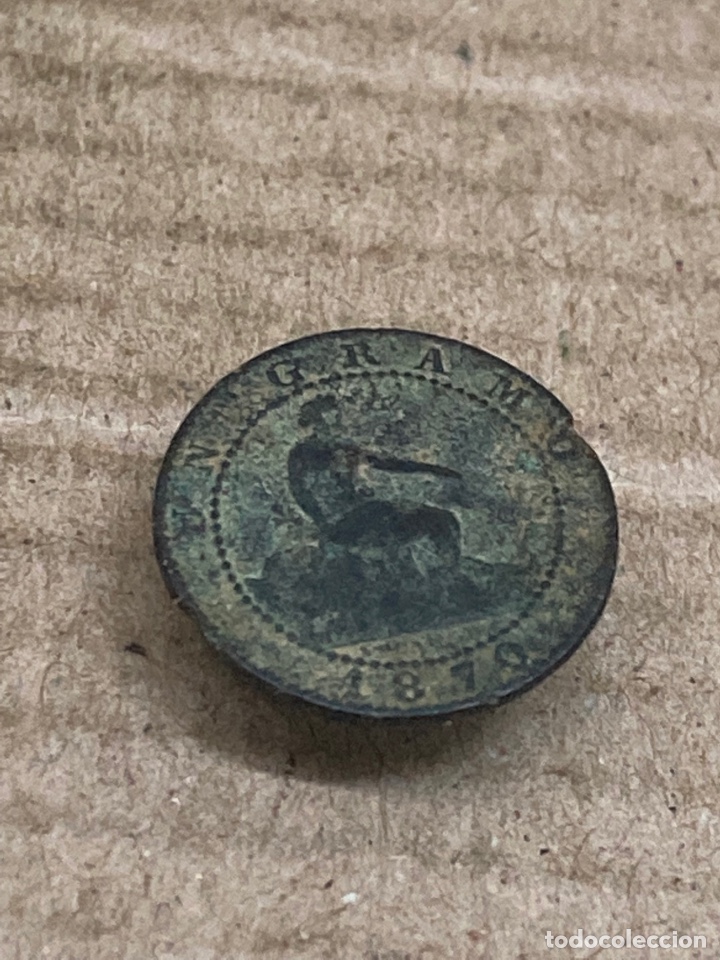 Monedas de Espa&ntilde;a: Moneda de un c&eacute;ntimo 1870 - Foto 1