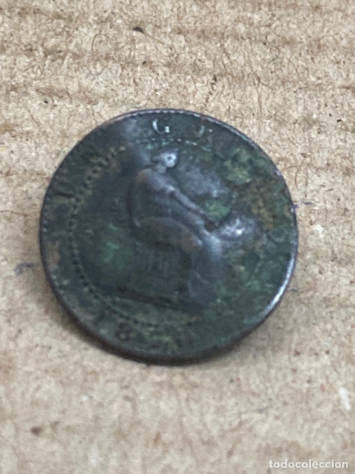 Monedas de Espa&ntilde;a: Moneda de un c&eacute;ntimo 1870 - Foto 1