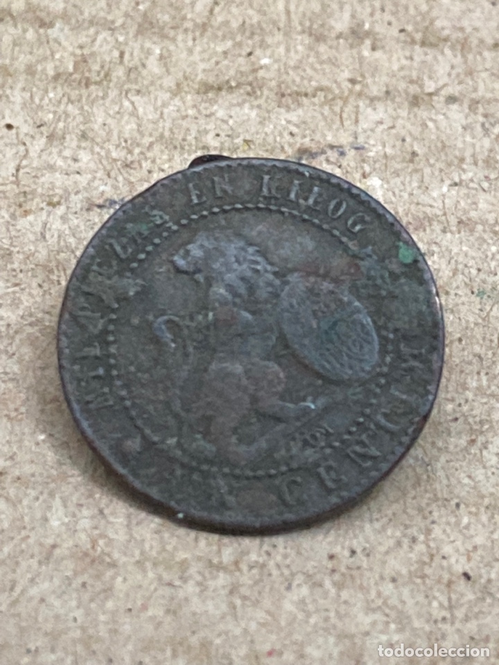 Monedas de Espa&ntilde;a: Moneda un c&eacute;ntimo 1870 - Foto 1