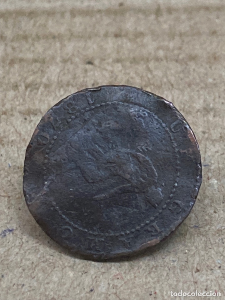 Monedas de Espa&ntilde;a: Moneda un c&eacute;ntimo 1870 - Foto 2