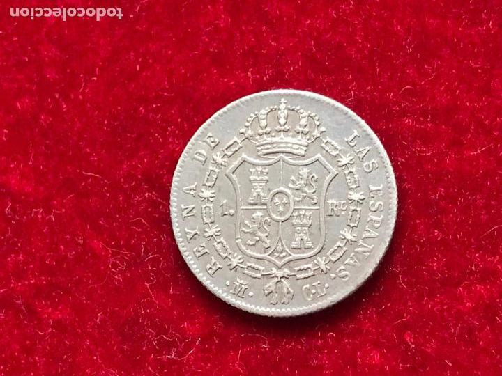 Monedas de Espa&ntilde;a: 1 Real Isabel II 1848. Madrid. - Foto 2