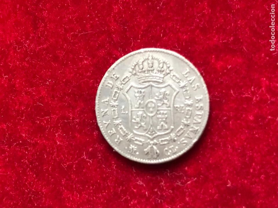 Monedas de Espa&ntilde;a: 1 Real 1847 Isabel II. Madrid. - Foto 4