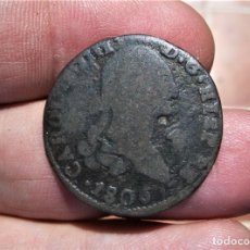 Monedas de España: CARLOS IV 4 MARAVEDIS 1806 SEGOVIA. Lote 353975593