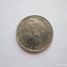 Monedas de España: ALFONSO XIII * 1 PESETA 1893*93 PG L * PLATA * ESTRELLAS VISIBLES. Lote 353985623