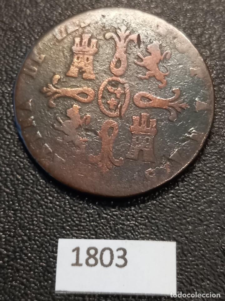 Monedas de Espa&ntilde;a: Espa&ntilde;a 8 maraved&iacute;s 1838 - Foto 2