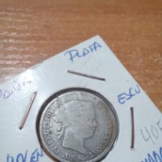 Monedas de España: CUARENTA CENTIMOS DE ESCUDO ISABEL II 1864. Lote 355039833