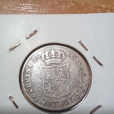 Monedas de España: CUARENTA CENTIMOS DE ESCUDO ISABEL II 1866. Lote 355040013