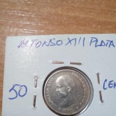 Monedas de España: 50 CENTIMOS ALFONSO XII +92 1892. Lote 355040598