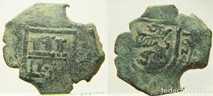 Monedas de Espa&ntilde;a: MONEDA DE FELIPE IV 8 maravedis 1624 - Foto 1