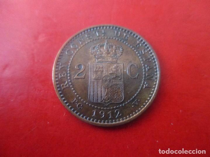 Monedas de Espa&ntilde;a: Alfonso XIII. 2 c&eacute;ntimos 1912 - Foto 1