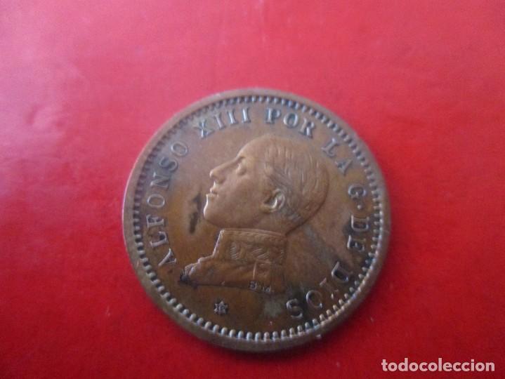 Monedas de Espa&ntilde;a: Alfonso XIII. 2 c&eacute;ntimos 1912 - Foto 2