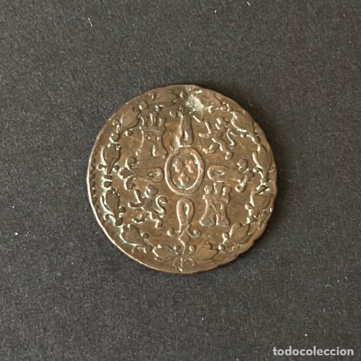 Monedas de Espa&ntilde;a: FERNANDO VII. MONEDA 2 MARAVEDIS. A&Ntilde;O 1833. - Foto 2