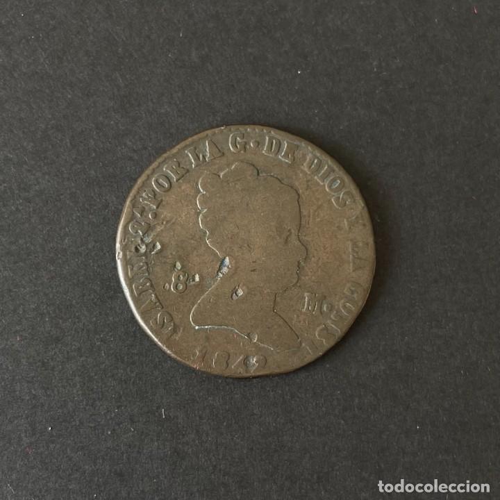 Monedas de Espa&ntilde;a: ISABEL II. 8 MARAVEDIS. A&Ntilde;O 1849. - Foto 1
