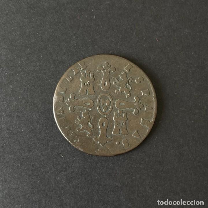 Monedas de Espa&ntilde;a: ISABEL II. 8 MARAVEDIS. A&Ntilde;O 1849. - Foto 2