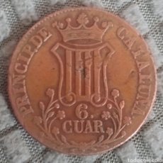 Monedas de España: 6 CUARTOS ISABEL II CATALUÑA 1837