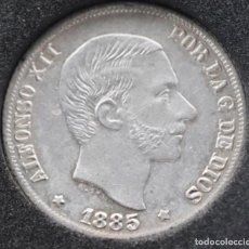 Monedas de España: ALFONSO XII, SC, MANILA 10 CÉNTIMOS. Lote 358075845