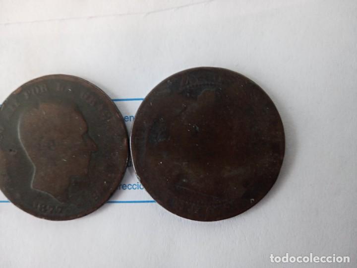 Monedas de Espa&ntilde;a: 3 MONEDAS DE ALFONSO XII. 503 - Foto 2