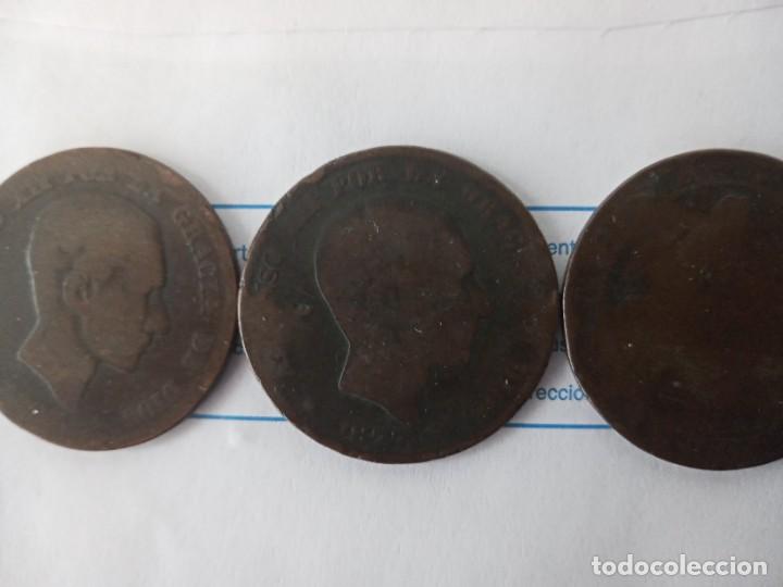Monedas de Espa&ntilde;a: 3 MONEDAS DE ALFONSO XII. 503 - Foto 7