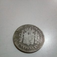 Monedas de España: UNA PESETA ALFONSO XII 1882