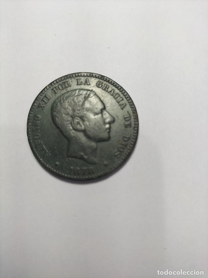 Monedas de Espa&ntilde;a: Moneda de 10 centimos de Alfonso XII - Foto 1