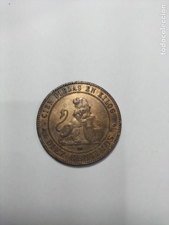 Monedas de Espa&ntilde;a: Moneda de 10 centimos de la republica - Foto 4