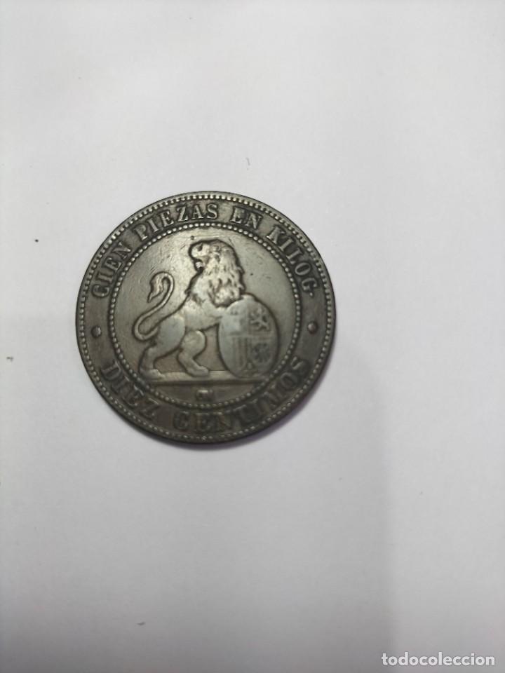 Monedas de Espa&ntilde;a: Moneda de 10 centimos de la republica - Foto 4