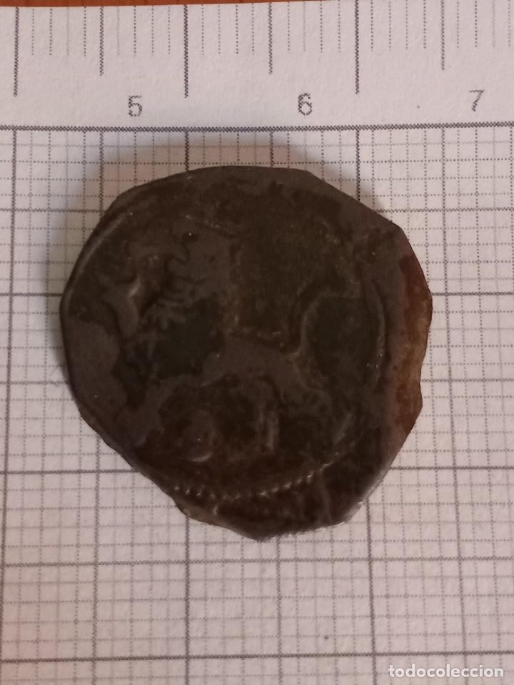 Monedas de Espa&ntilde;a: 2 maraved&iacute;s ochavo de Felipe II cuenca - Foto 2
