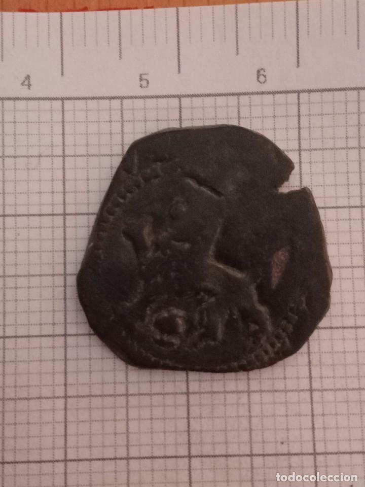 Monedas de Espa&ntilde;a: 2 maraved&iacute;s ochavo de Felipe II cuenca - Foto 2