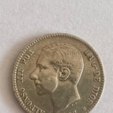 Monedas de España: MONEDA DE PLATA. 1 PESETA ALFONSO XII. AÑO 1883*—*83. Lote 360416530