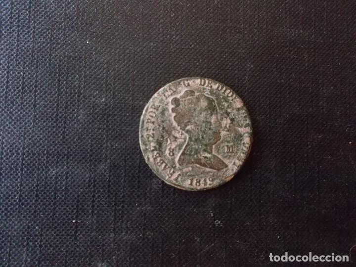 Monedas de Espa&ntilde;a: moneda de 8 maravedis Isabel II 1841 - Foto 1