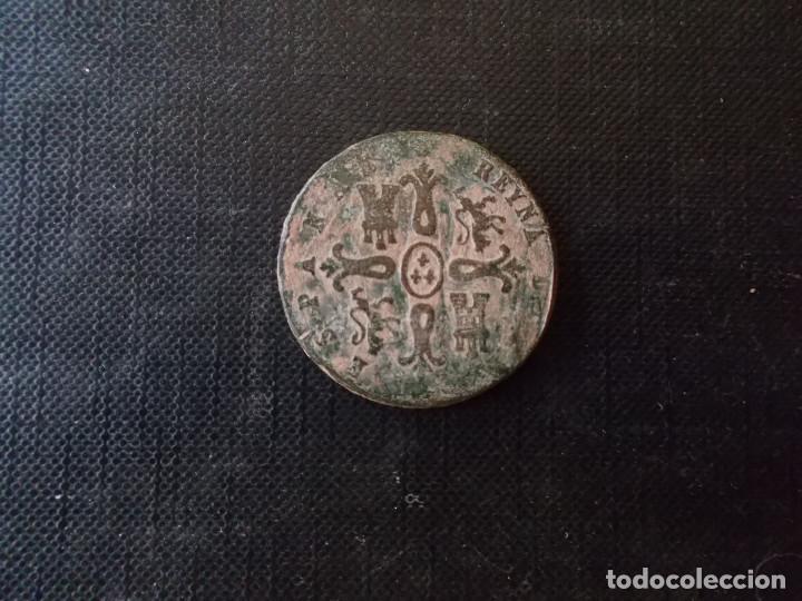 Monedas de Espa&ntilde;a: moneda de 8 maravedis Isabel II 1841 - Foto 2