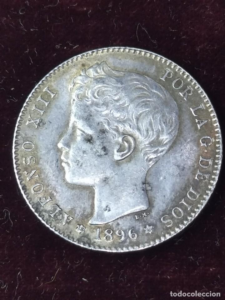 Monedas de Espa&ntilde;a: Lote de conjunto de 2 monedas de Alfonso XIII - Foto 1