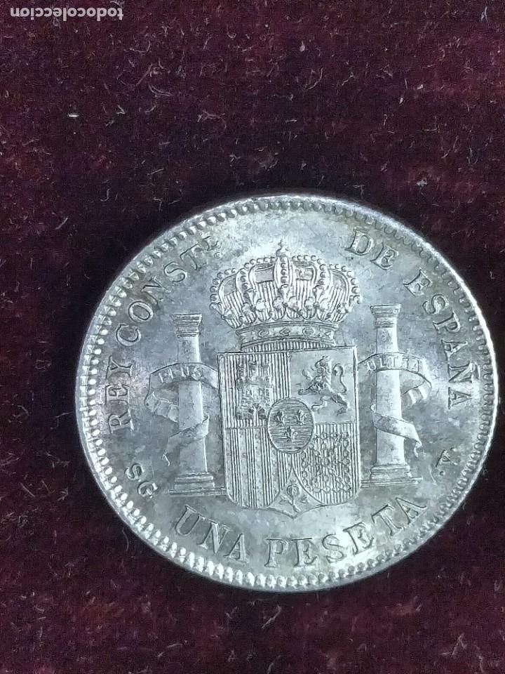 Monedas de Espa&ntilde;a: Lote de conjunto de 2 monedas de Alfonso XIII - Foto 2