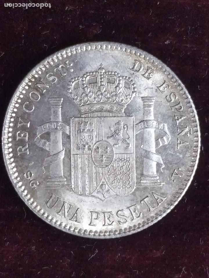 Monedas de Espa&ntilde;a: Lote de conjunto de 2 monedas de Alfonso XIII - Foto 4