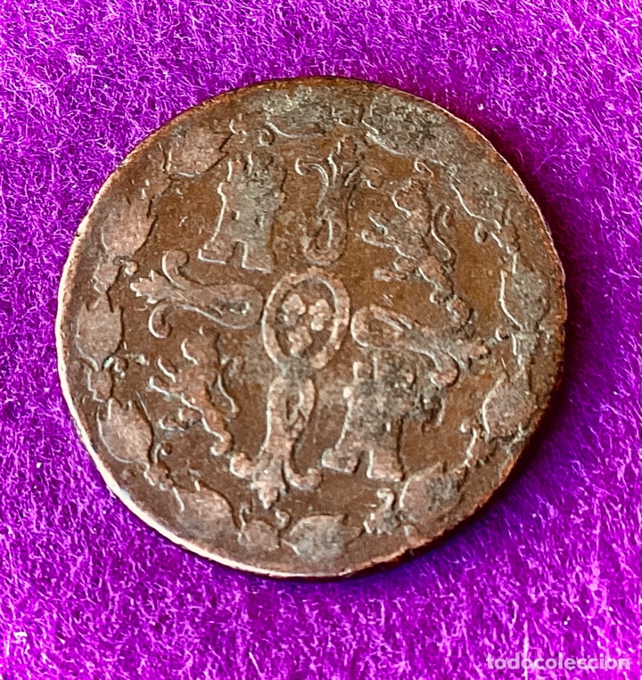 Monedas de Espa&ntilde;a: 8 MARAVEDIS DE 1827- JUBIA. - Foto 2