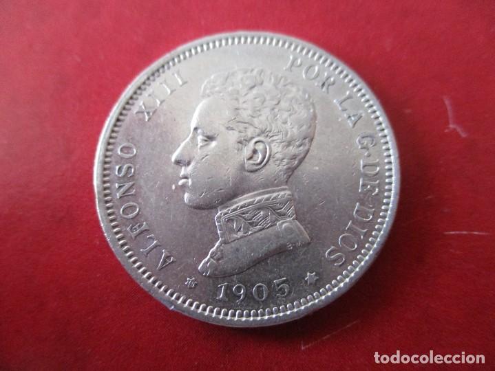 Monedas de Espa&ntilde;a: Alfonso XIII. 2 pesetas. 1905 - Foto 1