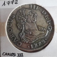 Monedas de España: REPRODUCCIÓN-RÉPLICA DE MONEDA DE CARLOS III DE 1772. Lote 362216655