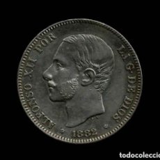 Monedas de España: 2 PESETAS ALFONSO XII 1882 MS M MA EXCELENTE PRECIOSA PÁTINA SOBERBIA. Lote 363585505