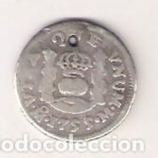Monedas de España: MONEDA DE MEDIO (1/2) REAL (COLUMNARIO) FERNANDO VI DE 1755. CECA MÉJICO. ENSAYADOR M. BC+ (FE6-37). Lote 363771760