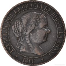 Monedas de España: [#1039578] MONEDA, ESPAÑA, ISABEL II, 2-1/2 CENTIMOS, 1867, MBC, COBRE, KM:634.2. Lote 364361976