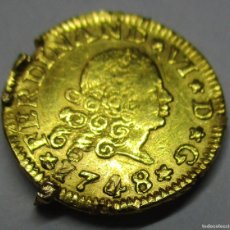 Monedas de España: FERNANDO VI, 1748. 1/2 ESCUDO DE LA CECA DE SEVILLA, ENSAYADOR P. J. LOTE 4131. Lote 364588541