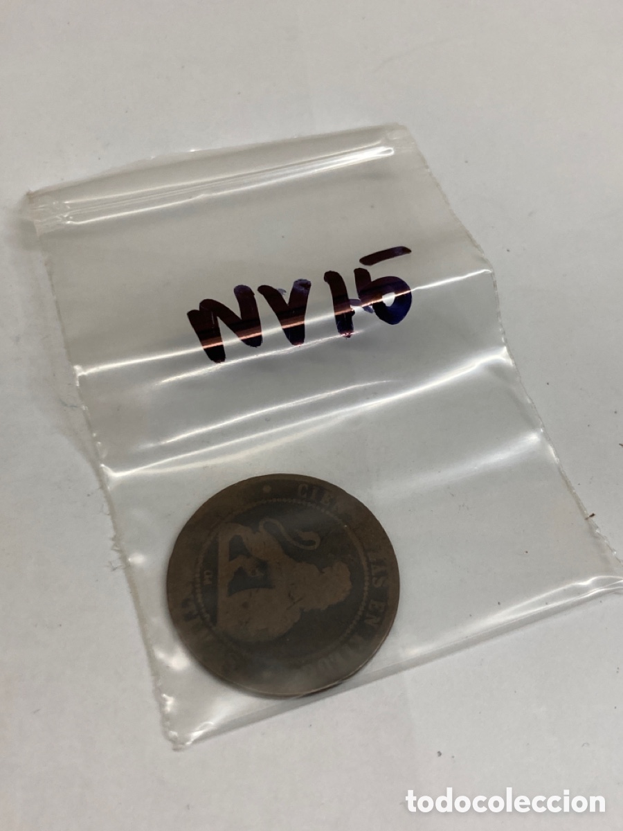 Monedas de Espa&ntilde;a: Moneda de 10 c&eacute;ntimos 1870 - Foto 3