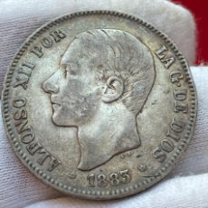 Monedas de España: 5 PESETAS DE ALFONSO XII - 1883 - 24,79G. Lote 365655686